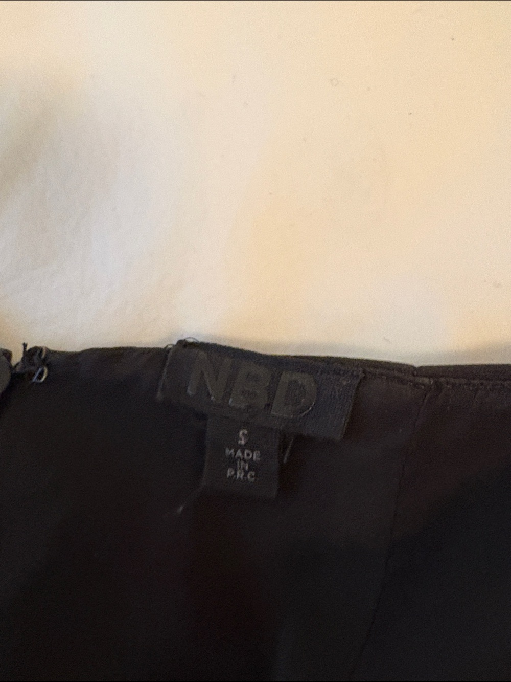 NBD Black Mini Dress - Picture 3 of 3